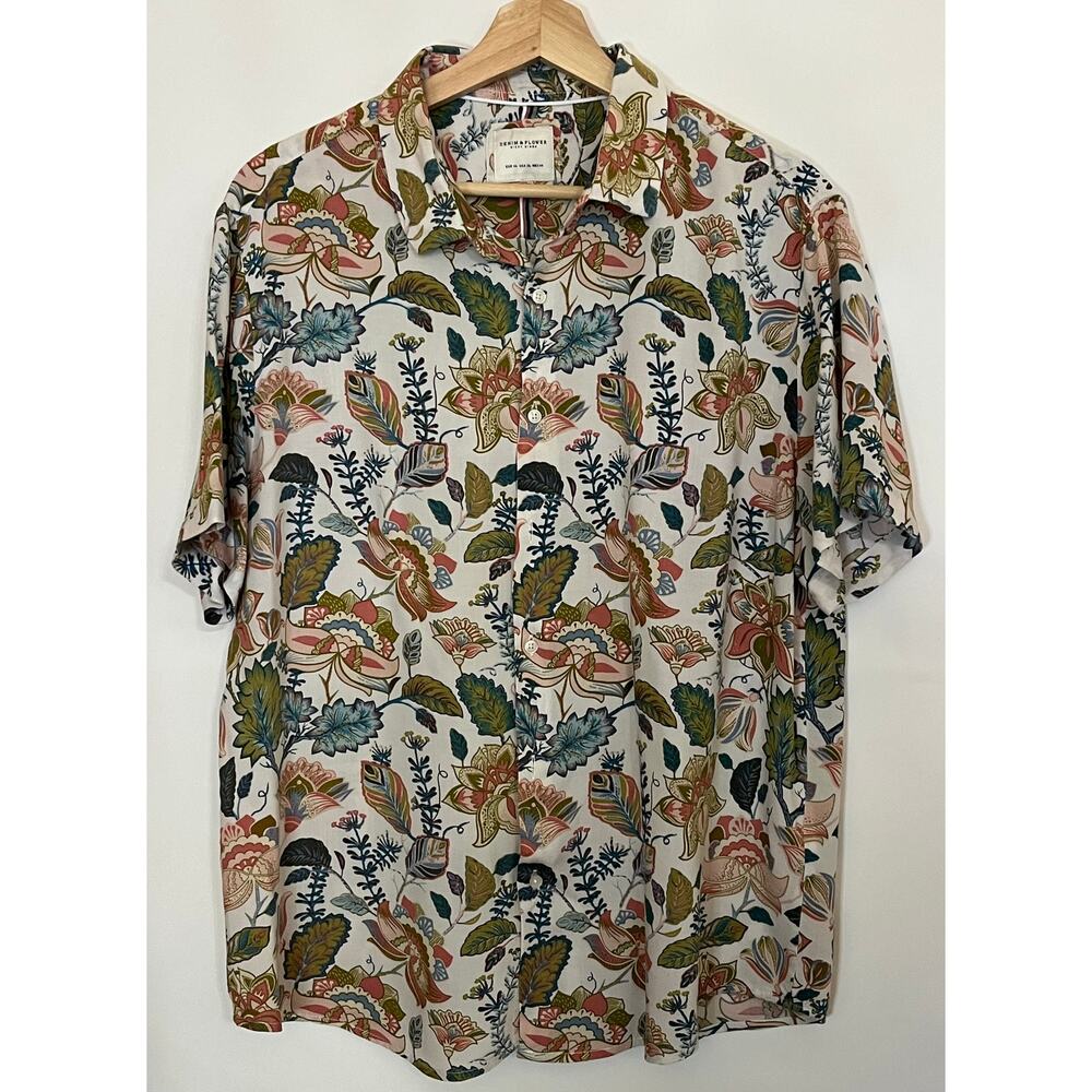 Denim & Flower Ricky Singh Women's Blouse size XL